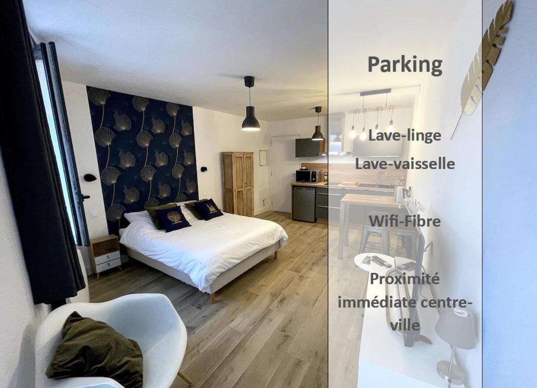 Alp Chartres - Cosy Studio Au Coeur De Chartres Avec Parking Exterior foto